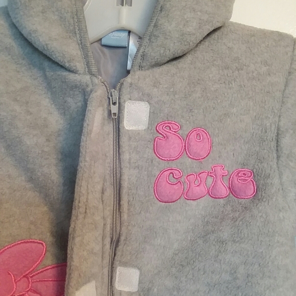 Disney Baby Girls Minnie Mouse Fleece Bunting - Picture 3 of 7